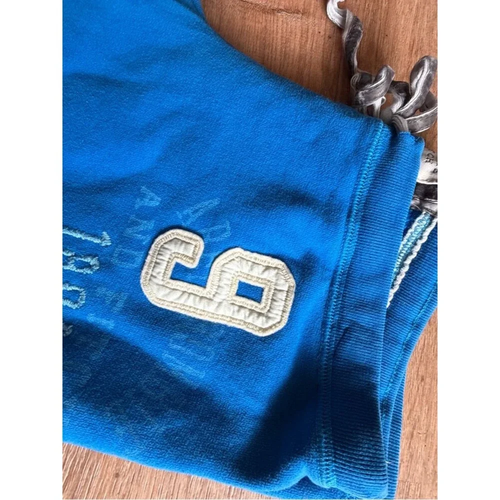 Y2K Abercrombie & Fitch Low Rise Athletic Patch Fleece Capri Jogger